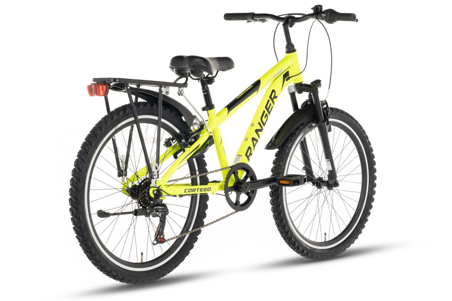 Cortego Ranger 7-speed Plus Jongensfiets 24 inch Fluogeel