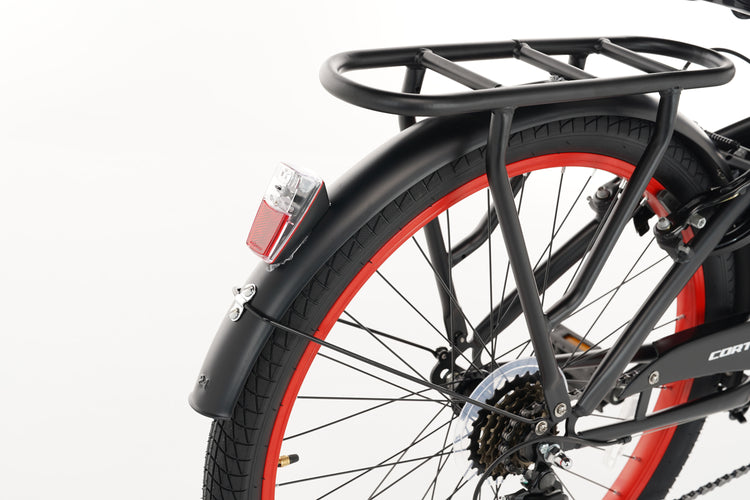 Cortego Rebel Jongensfiets 26 Inch Rood - 7 Versnellingen