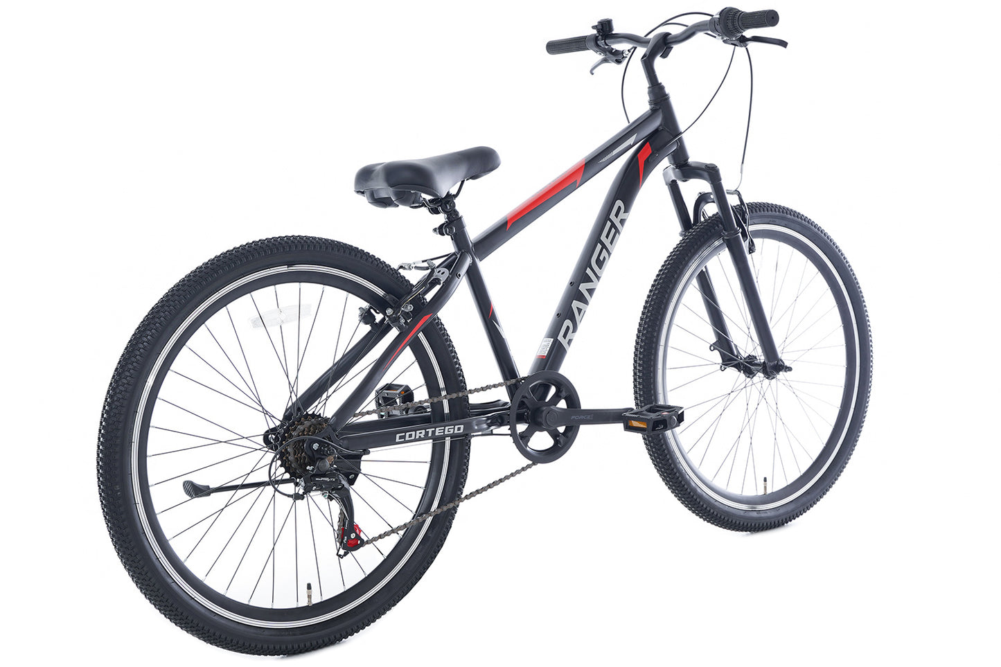 Cortego Ranger 7-speed Jongensfiets 24 inch Zwart