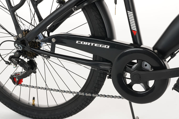 Cortego Rebel Jongensfiets 26 Inch Zwart - 7 Versnellingen