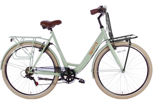 Spirit Bright Plus Damesfiets 6-Speed Groen (Tweedekansje)