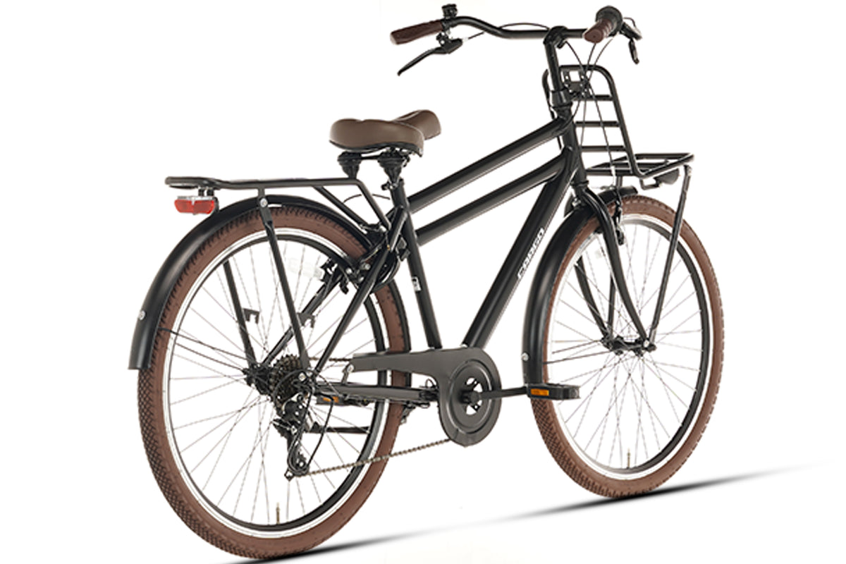 Transporter Jongensfiets 26 inch - 7 Versnellingen - Mat-Zwart