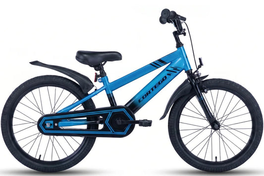 BMX Cross Jongensfiets blauw 18 Inch