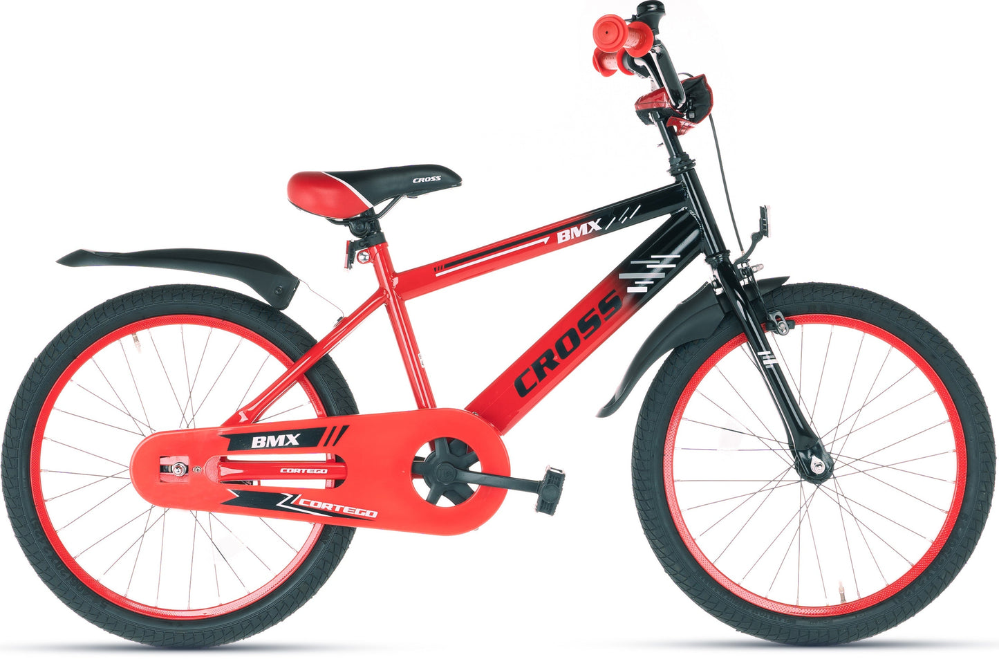 BMX Cross Jongensfiets Rood 22 inch