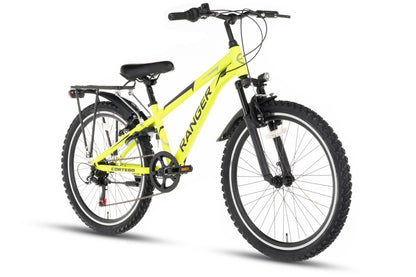 Cortego Ranger 7-speed Plus Jongensfiets 24 inch Fluogeel