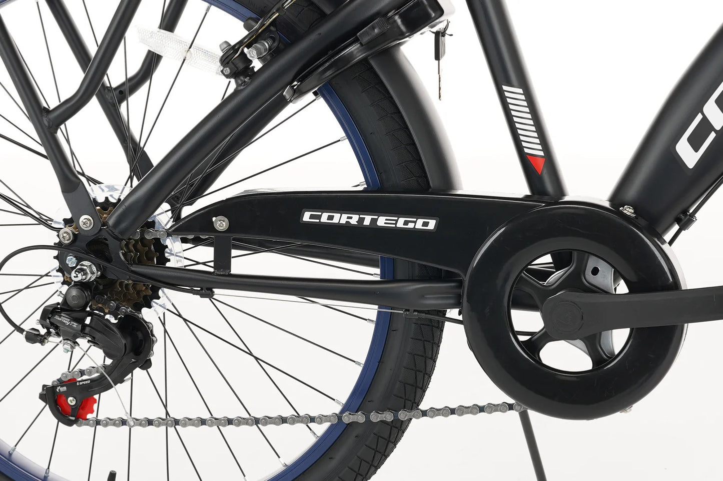 Cortego Rebel Jongensfiets 26 Inch Blauw - 7 Versnellingen