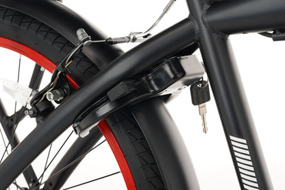 Rebel Jongensfiets 22 Inch Rood - 6 Versnellingen