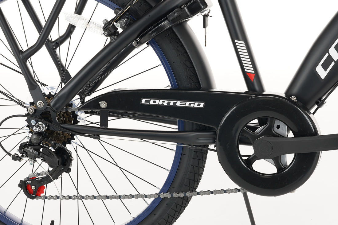 Cortego Rebel Jongensfiets 24 Inch Blauw - 7 Versnellingen