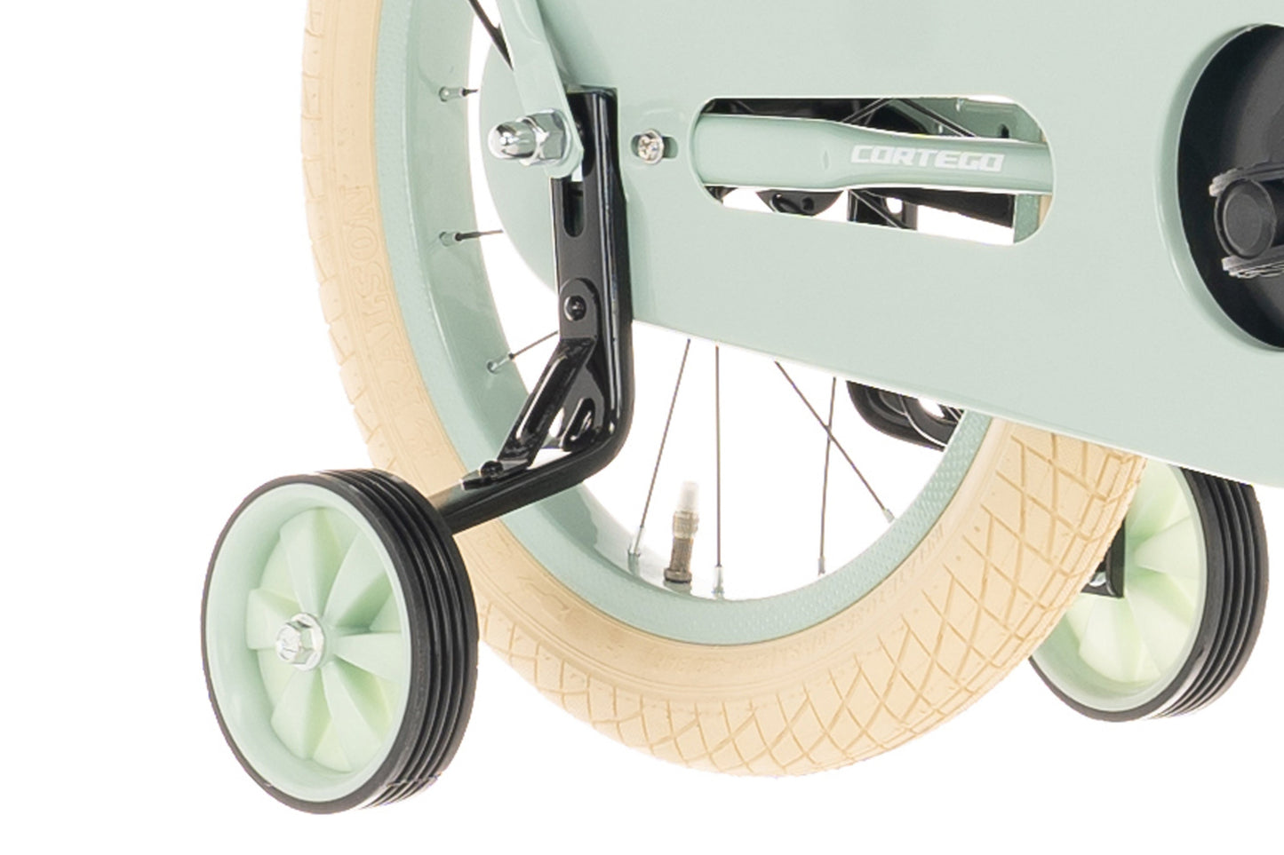 Liberty meisjesfiets Groen 16 inch + mand
