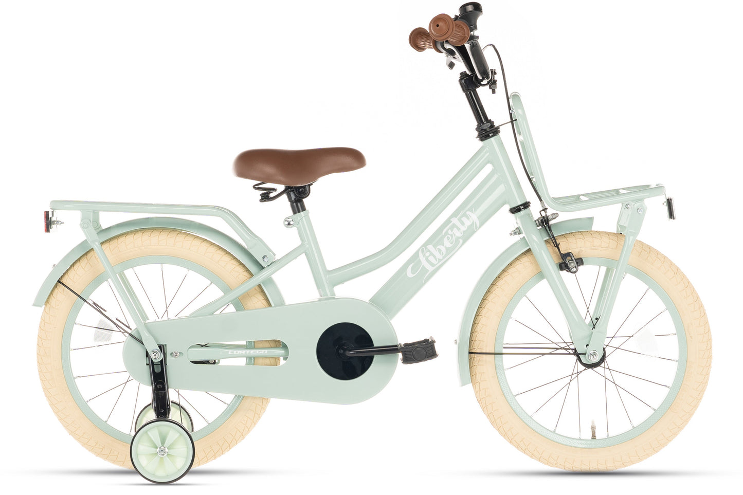Liberty meisjesfiets Groen 14 inch