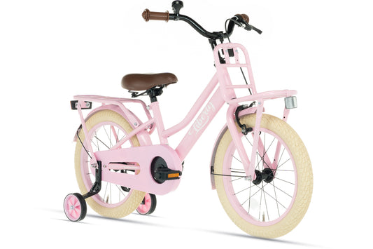Liberty meisjesfiets Roze 14 inch