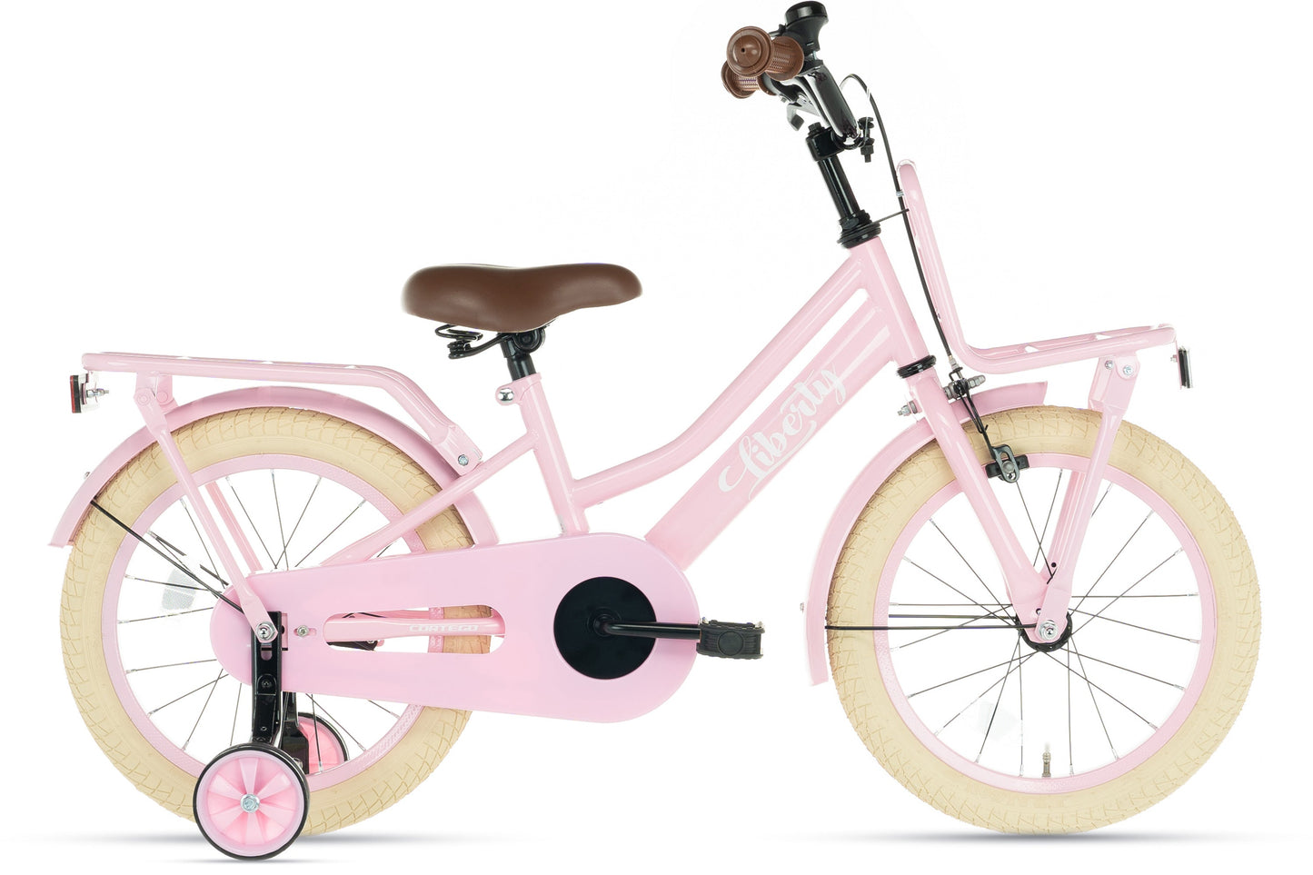Liberty meisjesfiets Roze 16 inch