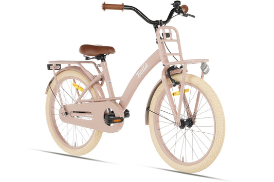Bella meisjesfiets Zalm 22 inch