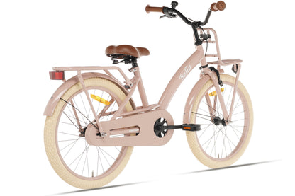 Bella meisjesfiets Zalm 22 inch