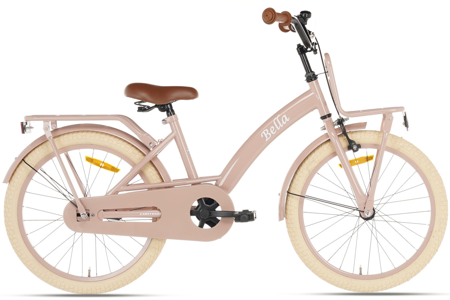 Bella meisjesfiets Zalm 22 inch