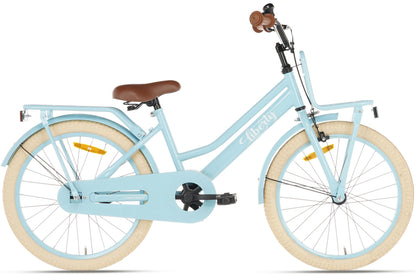 Liberty meisjesfiets Blauw 20 inch