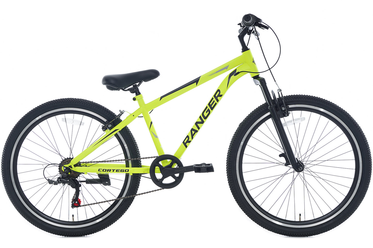 Cortego Ranger 7-speed Jongensfiets 26 inch Fluogeel