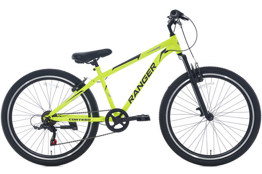 Cortego Ranger 7-speed Jongensfiets 24 inch Fluogeel