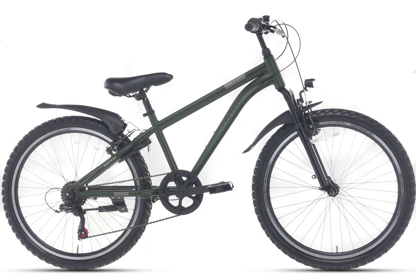 Ranger 7-speed Jongensfiets 26 inch Leger groen