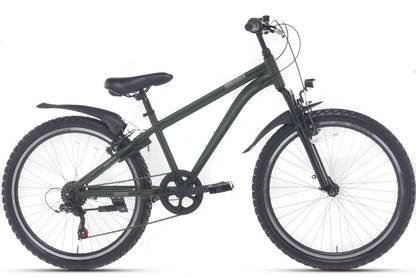 Ranger 7-speed Jongensfiets 26 inch Leger groen