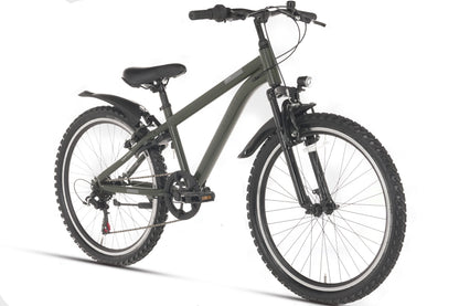 Ranger 7-speed Jongensfiets 26 inch Leger groen