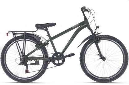 Ranger Plus 7-speed Jongensfiets 26 inch Leger groen