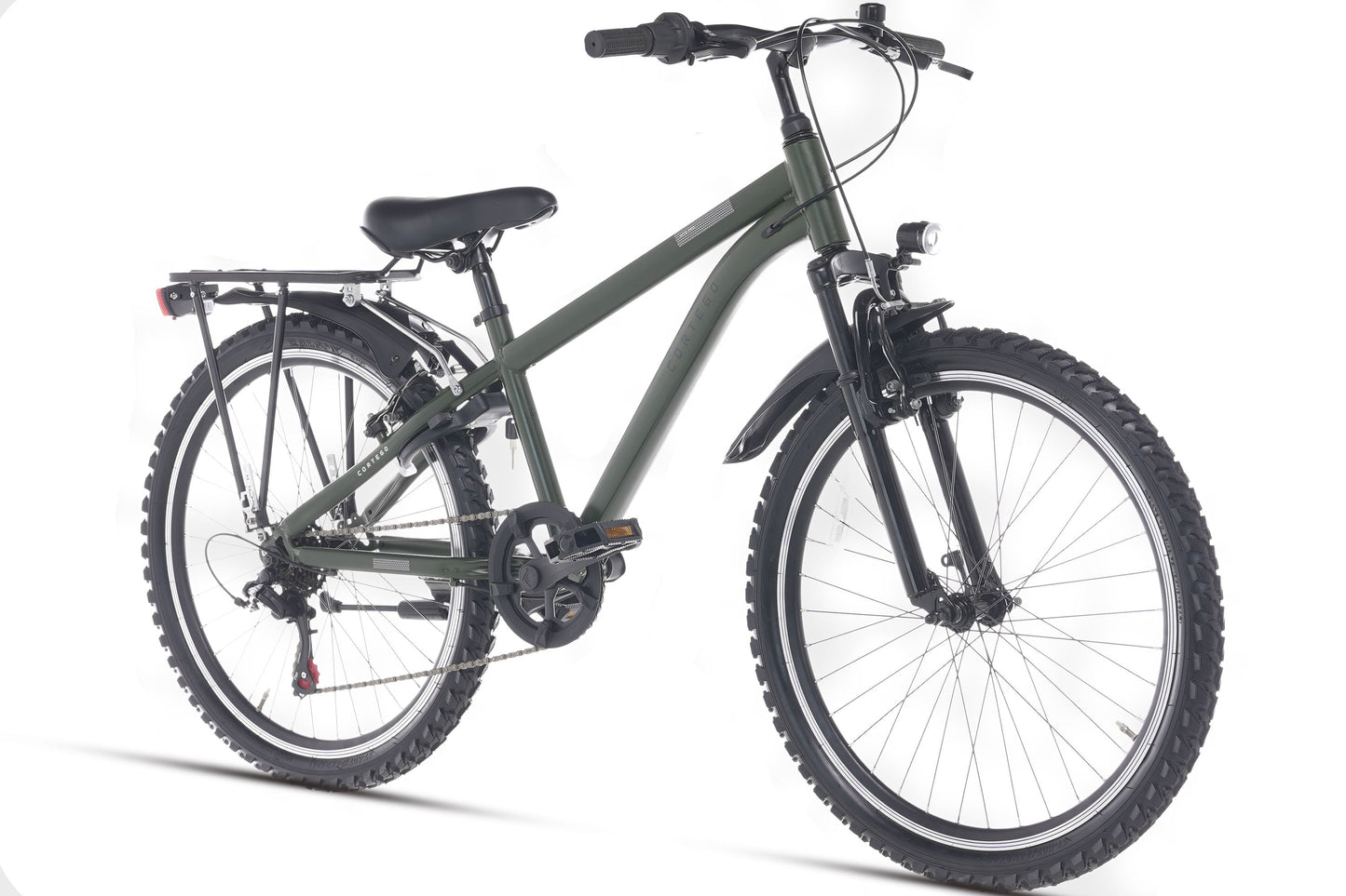 Ranger Plus 7-speed Jongensfiets 26 inch Leger groen