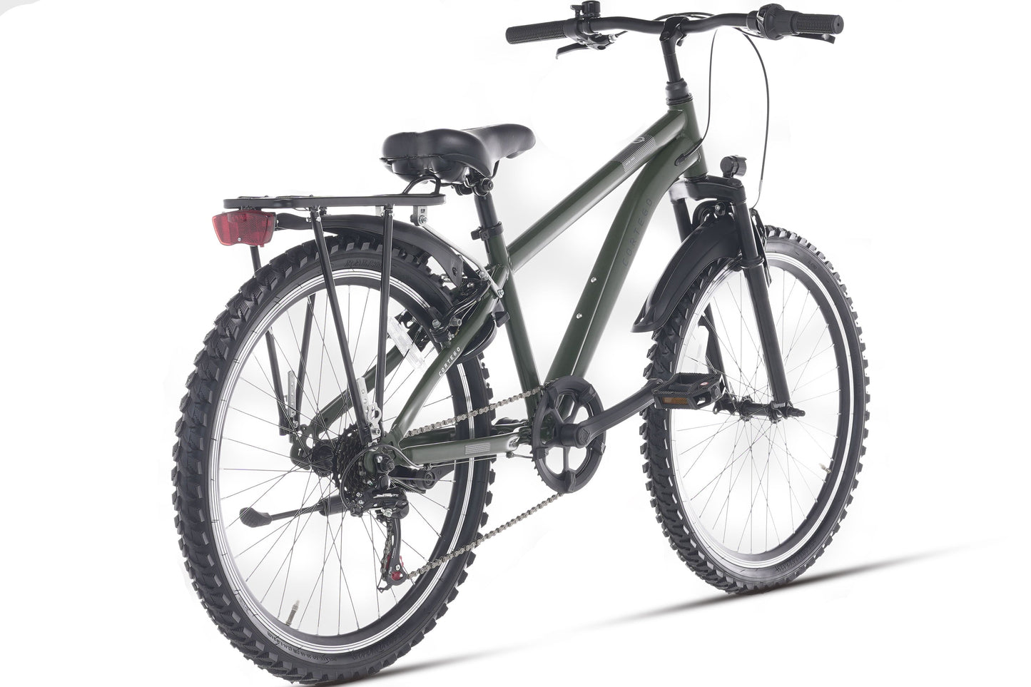 Ranger Plus 7-speed Jongensfiets 26 inch Leger groen