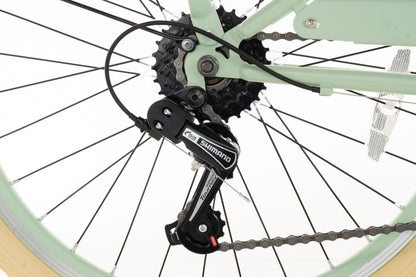 Transporter Meisjesfiets 22 inch - 7 Versnellingen - Groen