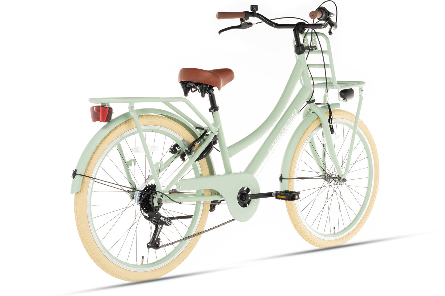 Transporter Meisjesfiets 26 inch - 7 Versnellingen - Groen