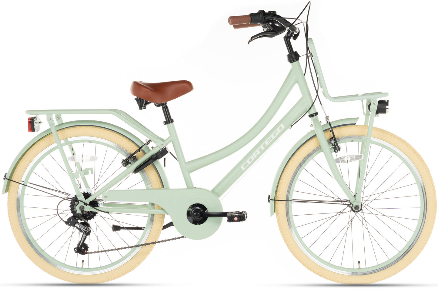 Transporter Meisjesfiets 26 inch - 7 Versnellingen - Groen