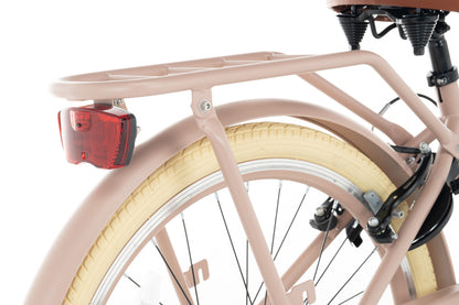 Transporter Meisjesfiets 24 inch - 7 Versnellingen - Zalm