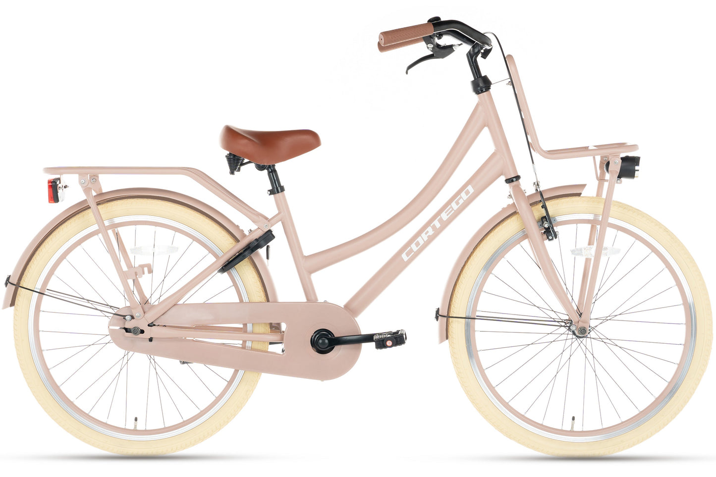 Transporter Meisjesfiets 24 inch Zalm