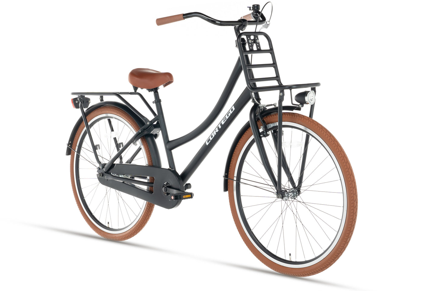 Transporter Meisjesfiets 26 inch Mat-Zwart