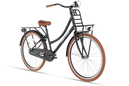 Transporter Meisjesfiets 24 inch Mat-Zwart