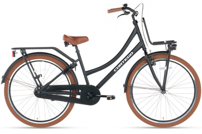 Transporter Meisjesfiets 24 inch Mat-Zwart