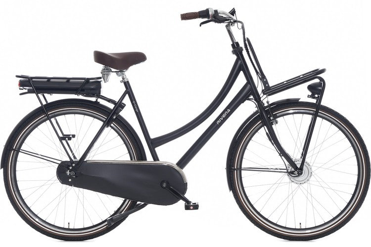 Rivena Cargo N7 Elektrische Transportfiets Zwart