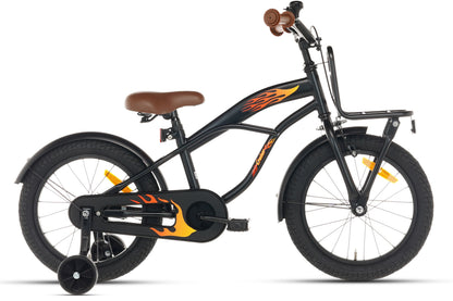 Cruiser Jongensfiets Zwart 16 Inch