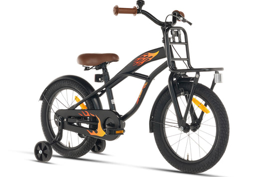 Cruiser Jongensfiets Zwart 18 Inch