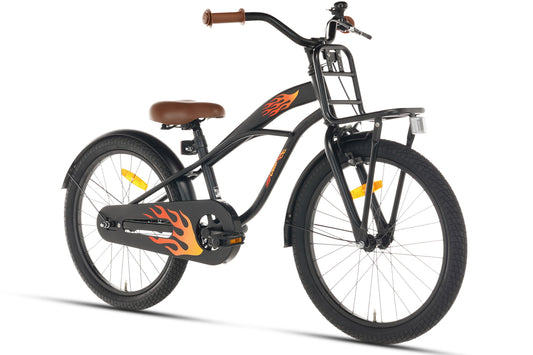Cruiser Jongensfiets Zwart 20 Inch