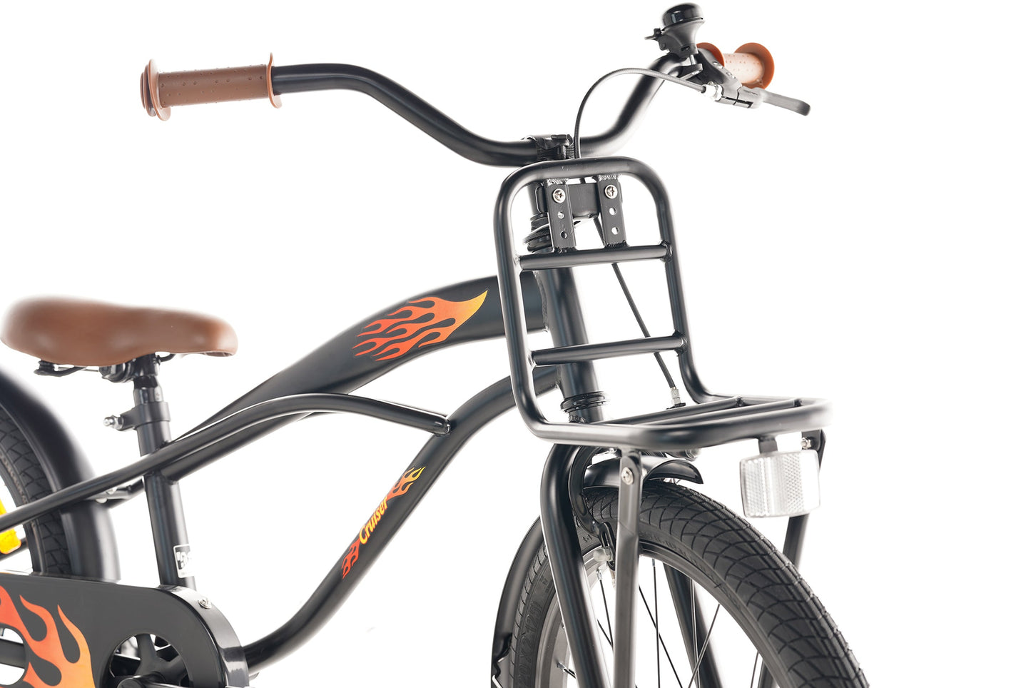 Cruiser Jongensfiets Zwart 22 Inch
