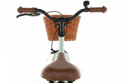 Liberty meisjesfiets Groen 14 inch + mand