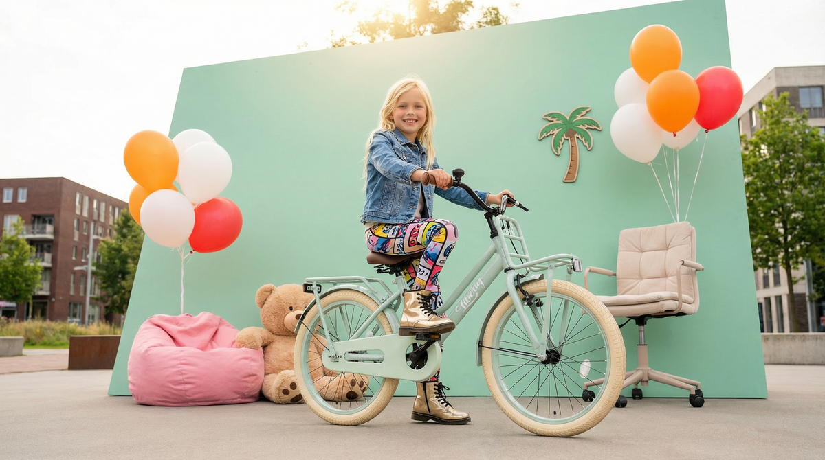 Liberty meisjesfiets Groen 20 inch