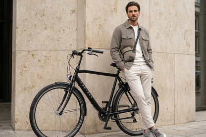 Premium D7 Herenfiets 7 Versnellingen Mat-Zwart