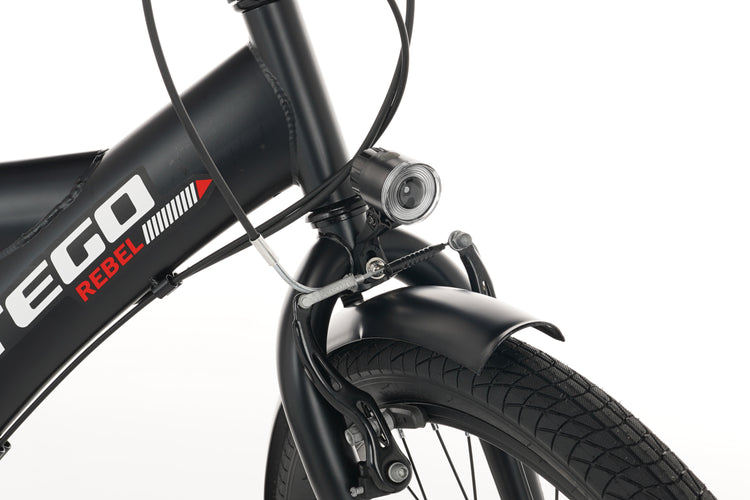 Rebel Jongensfiets 26 Inch Zwart - 6 Versnellingen
