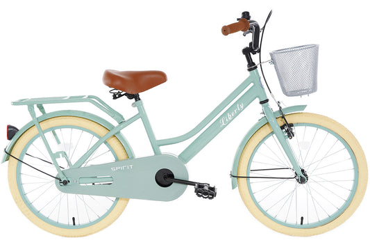 Cortego Liberty meisjesfiets Groen 18 inch + Mand