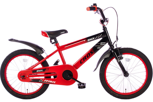 Spirit BMX Cross Jongensfiets rood 18 Inch